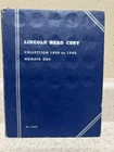 Lincoln Head Cent Collection 1909-1940, Number One Book #9004 Incomplete.