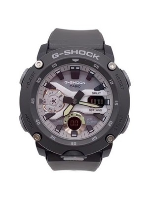 CASIO G-SHOCK GA-2000HD-8AJF Gray Resin Quartz Digital Analog Watch