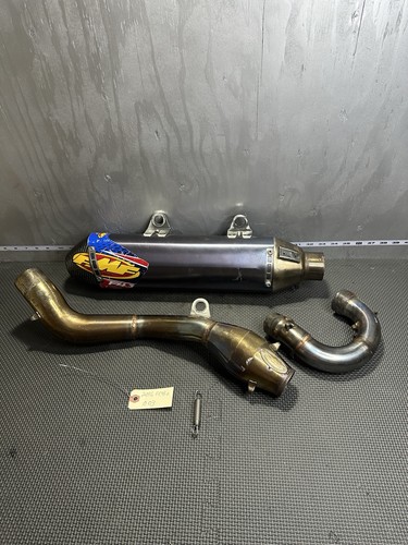 Escape completo de titanio FMF 4.1 RCT Husqvarna FE450 KTM SX-F 450 2016-2019