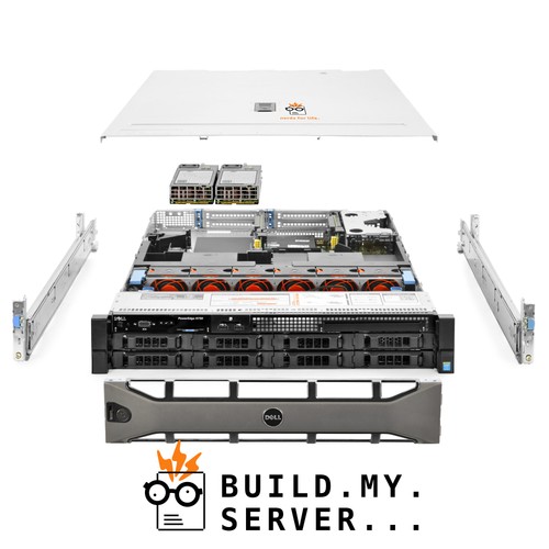Dell PowerEdge R730 Server 2.60Ghz 28-Core 256GB RAM 63.2TB Storage Bezel Rails - 第 1/5 張圖片