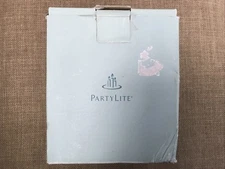 PartyLite Crystal Snowflake Tealight Pair P9462 Christmas Winter Set in Box