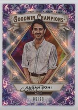 2025 Upper Deck Goodwin Champions Purple Diamond 9/99 Karan Soni #80 1m2e