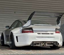 Porsche 996 930 993 964 Kamiwaza Double Decker Wing Spoiler For Milesworks Rwb