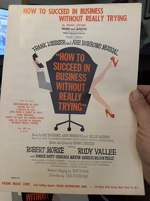 M Stage Musical Sheet Music HOW TO SUCCEED IN BUSINESS  Title Cut 