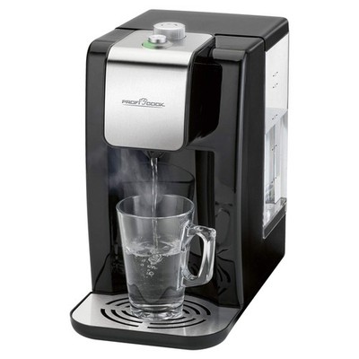 Elektrischer Wasserkocher Profi Cook PC-HWS 1168, 2600 W, 2,2 l, silber/grau