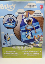 Bluey Kids Floor Lounger Floor Pillow & Chair Includes Washable Outer Cover