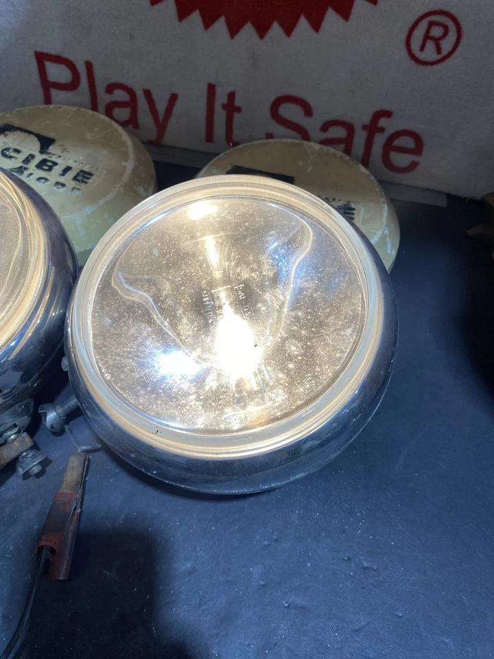 LÁMPARA DE CONDUCCIÓN CIBIE SUPER OSCAR IODE LUCES DE RALLY VINTAGE RENAULT ALFA PORSCHE Foto 2 de 4