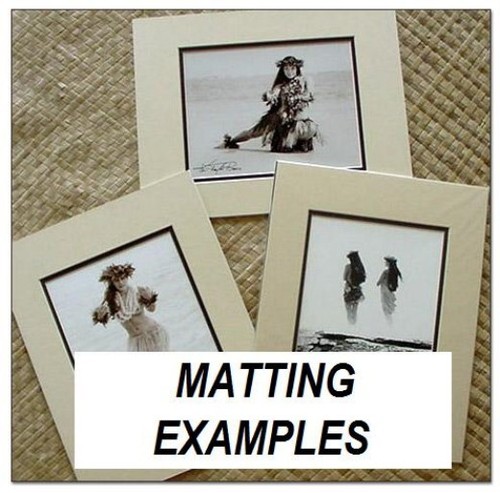 Kim Taylor Reece "Hula Kahiko II" 11 X 14 Double Matted Hawaiian Hula Print -New - Picture 2 of 2
