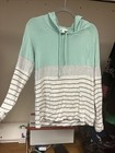 Women's Market And Spruce Color block Hoodie 