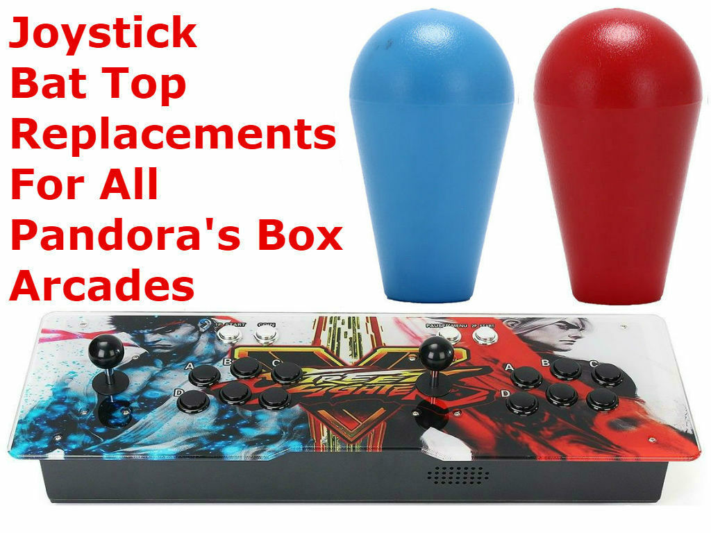 Pandora's Box 4s, 5s, 6s, 7s, 8s, 9s,11s, 12s Key + 9D Mod 2 Joystick Bat  Tops