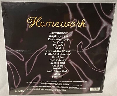 洋楽 Daft Punk - Homework [2LP] Daft Punk - Homework - Amazon.com Music