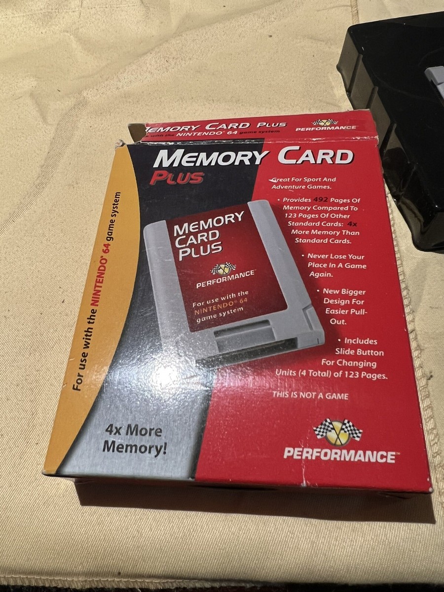 Performance MEMORY CARD PLUS for Nintendo 64