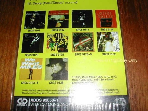 Miles Davis Kind of Blue Master Sound 1996 Version Japan only Promo 2 CD Sealed - Bild 5 von 6