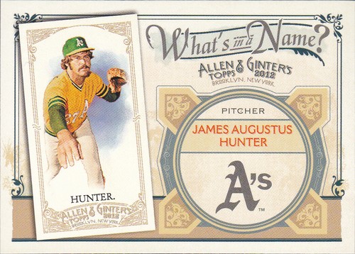 2012 Topps Allen & Ginter What's in a Name You Pick the Card Finish Your Set - Picture 26 of 61