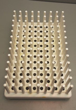 Nalgene Test Tube Rack Holder Support  Plastic 117-PEG  (10-13mm) White