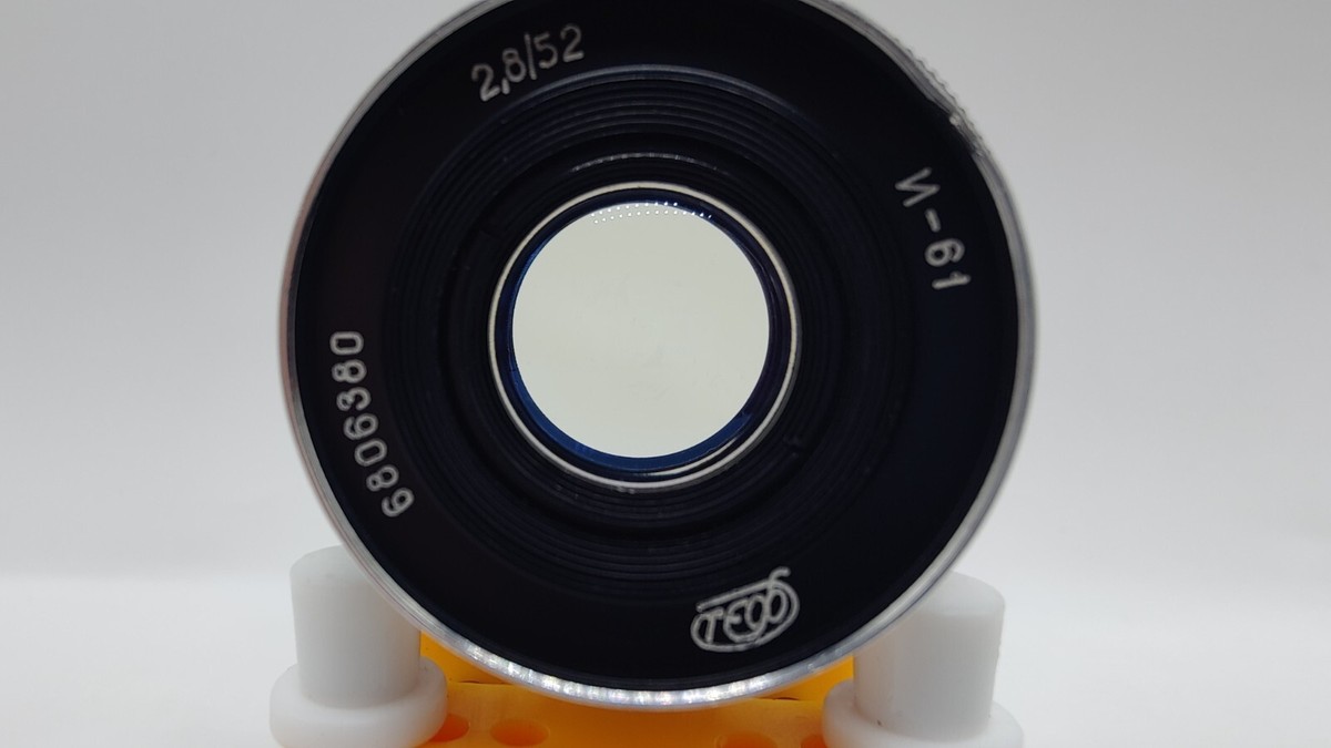 45 　美品　インダスター61　ゼブラ 52ｍｍｆ2.8　L39 24 新品未使用 インダスター61 10枚絞り ゼブラ 52mmf2.8 L39