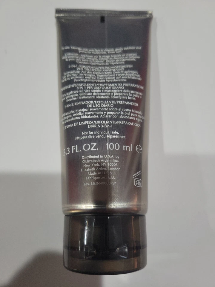 Primer exfoliante limpiador diario 3 en 1 Elizabeth Arden Intervene 3,3 oz sin caja Foto 2 de 4