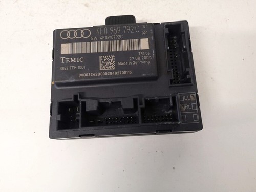 Audi A6 2005 Door control relay (DOOR CONTROL UNIT MODULE ECU ) 4f #1520489-27