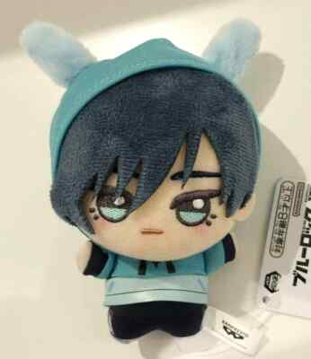 Blue Lock Chibi Gurumi Casual Bunny Plush Doll Mascot Rin Itoshi BANPRESTO JP