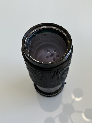 Soligor C/D Zoom+Macro 1:4,5/70-210mm No.384021090  Tested