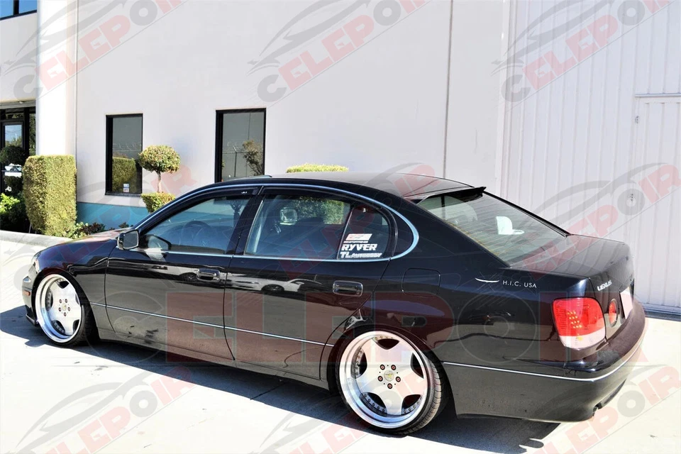 Deflector protector de lluvia de ventilación para visera de ventana para Lexus GS300 GS400 GS430 1998-2005 Ş Foto 2 de 4