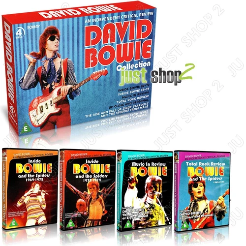 David Bowie Collection : Rock Legend 6 Films Across 4 Discs : Brand New Boxset😎 - Picture 1 of 3