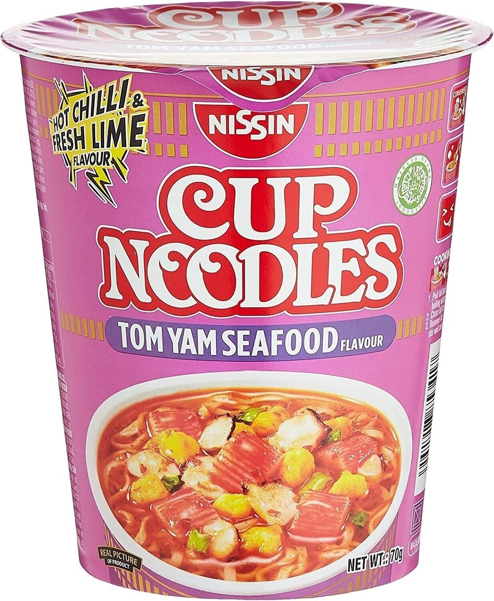 Nissin Cup Noodles Tom Yum 70 gms Free Shipping World Wide eBay
