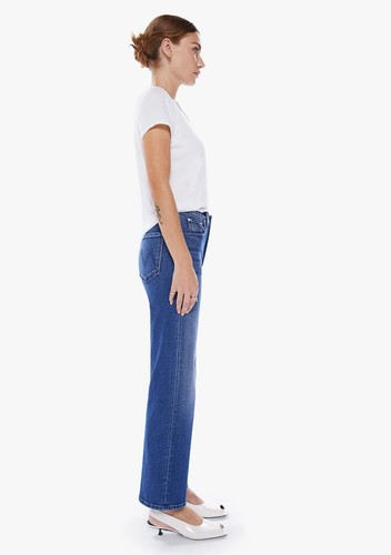NWT $228 Blue Mother The Rambler Zip Ankle High Tide Jeans 23 - Picture 3 of 3