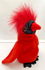 Ty Beanie Baby - Mac the Red Cardinal 1998