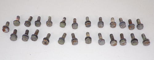 Full Set Of Black Oil Pan Bolts For 97-14 GM LS Series Engines - Replaces 302-1, 302-2, 302-3