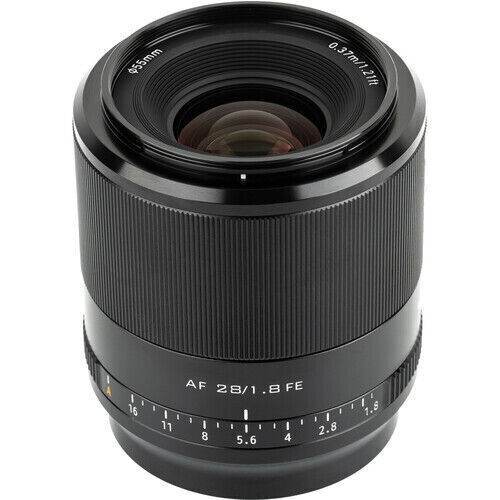 VILTROX 28 mm F1.8 obiettivo full frame grande apertura STM messa a fuoco automatica per Sony attacco E - Foto 3 di 11