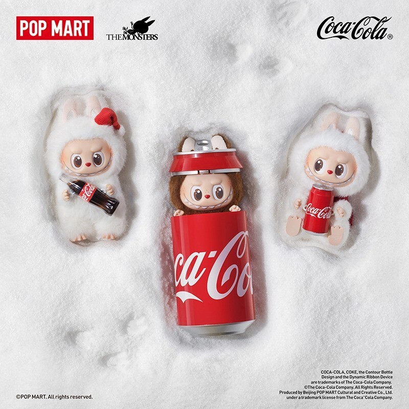POP MART The Monsters X CocaCola Series LABUBU Blind Random