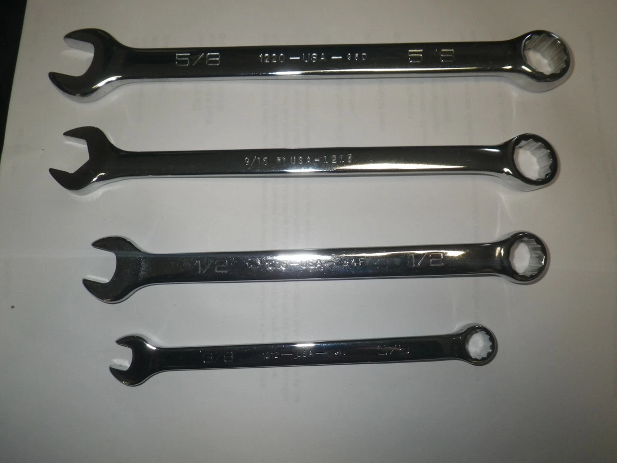 WRIGHT TOOLS 12 POINT WRENCHES NEW 3 8 1 2 9 16 5 8 USA MADE BRAND NEW