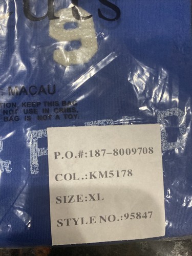 NWT J Crew Crewcuts Boys Blue LS T-shirt XL Sz 8-9 Chatham Track Field Reg $35 - Picture 6 of 10