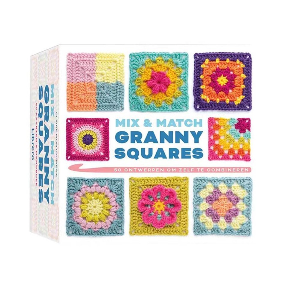 The Granny Square Card Deck 50 Mix & Match Designs, Square Card Deck
