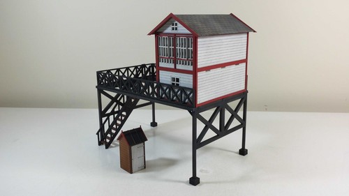 O Gauge Overtrack Signal Box Kit with Khazi. Covers Pre-grouping to BR Period - Picture 7 of 10