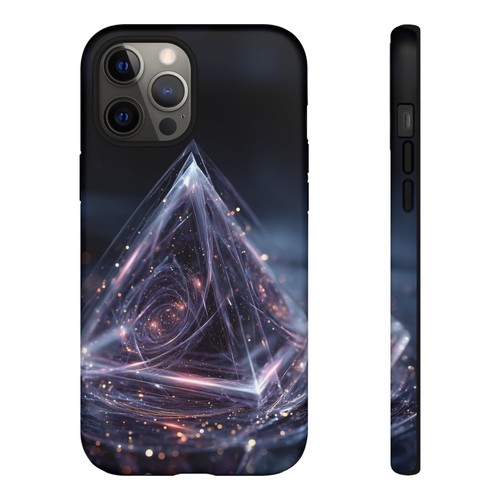 Fractal Purple Pyramid Phone Case for iPhone, Samsung Galaxy, Pixel - 第 109/256 張圖片