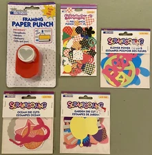 SALE Vintage Memories Forever Lot Heart Paper Punch, 100+ Die Cuts 1989-2001