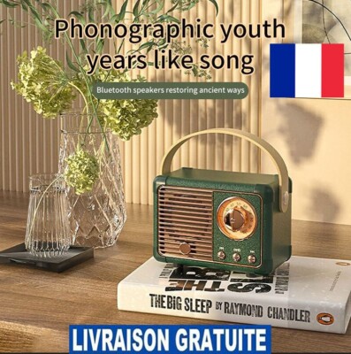 Enceinte Bluetooth Vintage L.M.T Caddy 601552 - état Fonctionnel