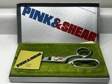 PINK  SHEAR / JOY By REX CUTLERY Combo Pinking  Straight Cut Shears