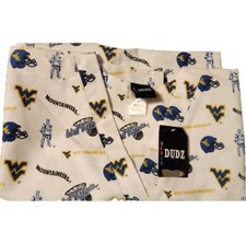 WVU Mountaineers Scrub Dudz NEW W TAGS LGE. WEST VA UNIV Football Basketball
