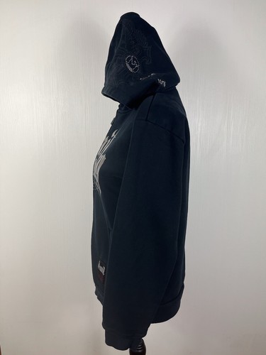 G-Unit Full Zip Heavy Weight Hoodie Black Women’s Size Medium - Picture 7 of 9