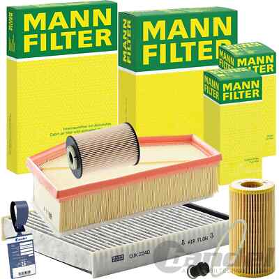 MANN FILTER INSPEKTIONSPAKET passend für D5 d VOLVO C30 533 V50 545 C70 2