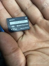 Genuine Sony PSP 32MB Memory Stick Duo Magic Gate Model: PSP-M32 Made in Japan