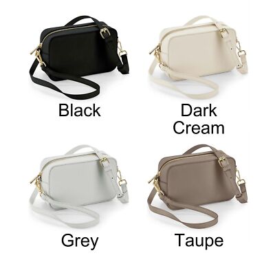 Lizznoe Women's Leather Crossbody Bag - Sling Fanny Pack With Initial Letter, Gift For Mom Or Wife