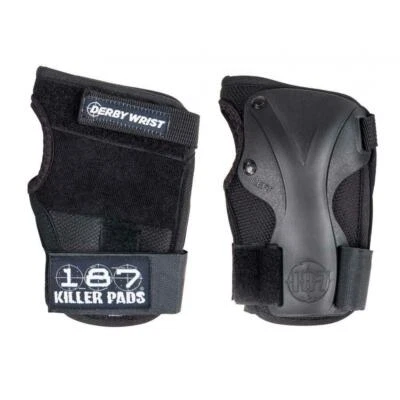 187 Killer Pads Derby Polso Nero ADULTO