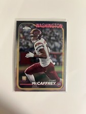 2024 Topps Chrome #244 Luke McCaffrey Rookie RC Base Washington Commanders
