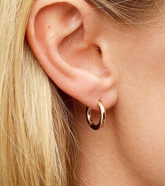 SALE - Tom Wood Classic Hoops - Small - Gold | eBay