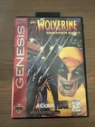 Wolverine: Adamantium Rage (Sega Genesis, 1994) W/ Manual