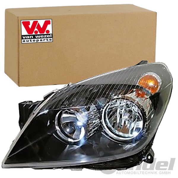 VAN Wezel H7/H1 Scheinwerfer Links Passend FüR Opel Astra-image